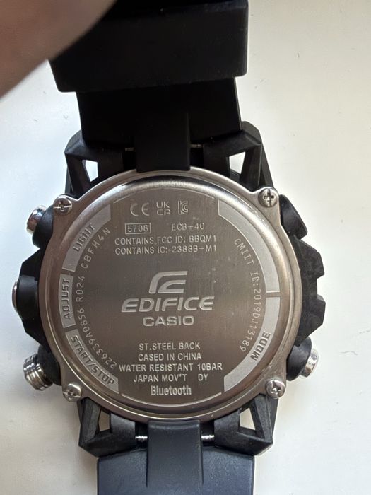НОВ Часовник CASIO EDIFICE ECB 40P