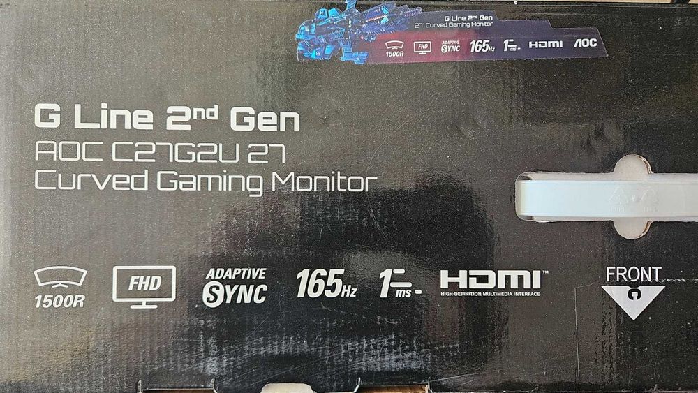 Монитор AOC C27G2U curvet gaming monitor (извит)