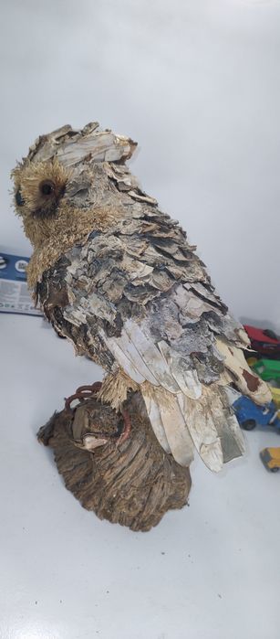 Ръчно изработен декоративен бухал