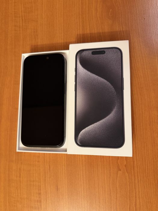 iPhone 15 Pro Black Titanium