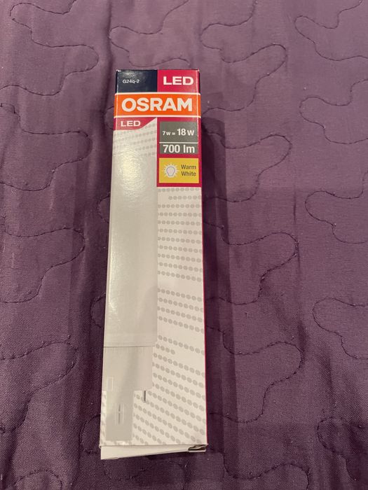 Led крушки Osram DULUX D/E LED 18 7W EM (G24Q-2) 18W