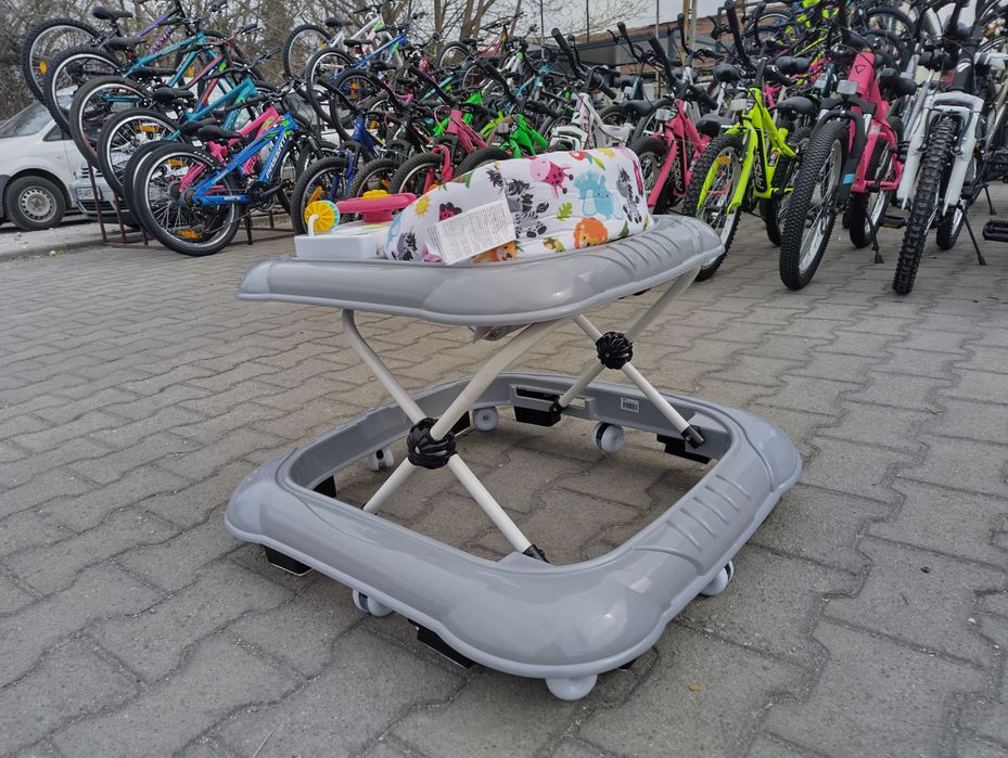 MONI Проходилка Jungle FUN сив