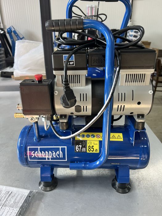 Безшумни и Безмаслени компресори Scheppach HC51Si  HC25Si  HC08Si