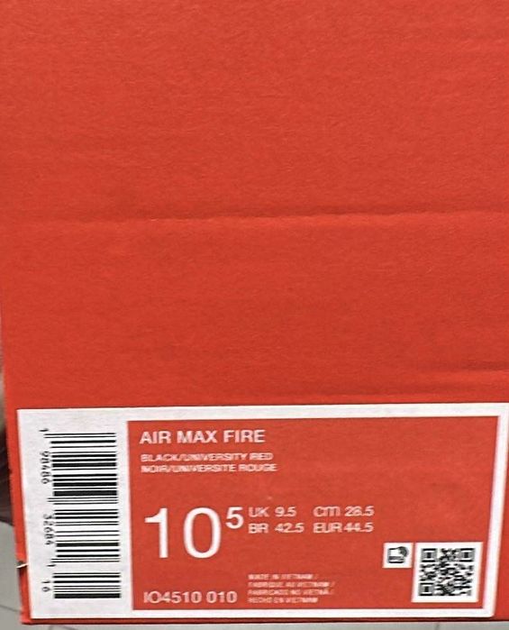 Нови мъжки маратонки Nike air max fire