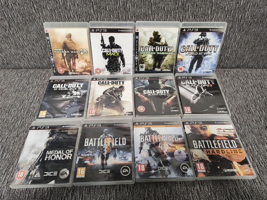 Call Of Duty, Battlefield PS3 Playstation 3