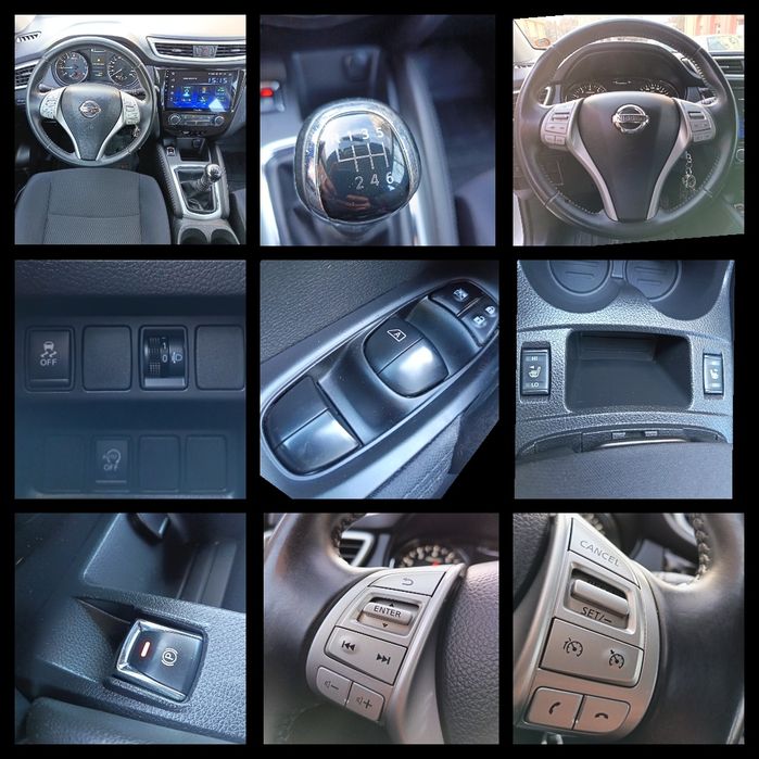 Nissan Qashqai*Af.2015*1.2 Dig-T*Benz*120Cp*6+1V*Clima*Navi*Pilot*Led!