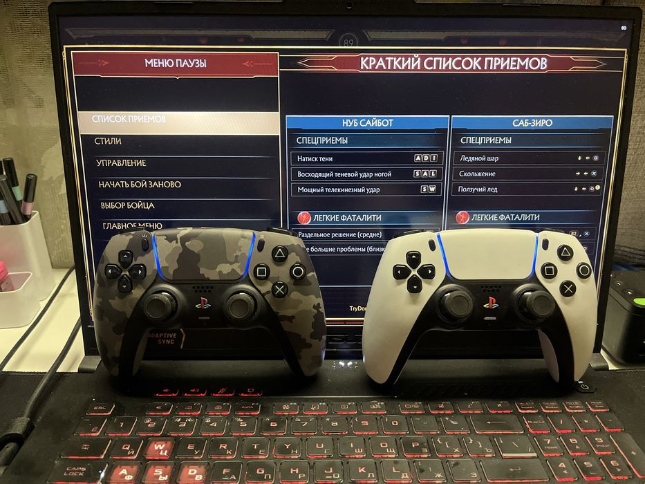 Продам геймпады для ps 5 dualsense