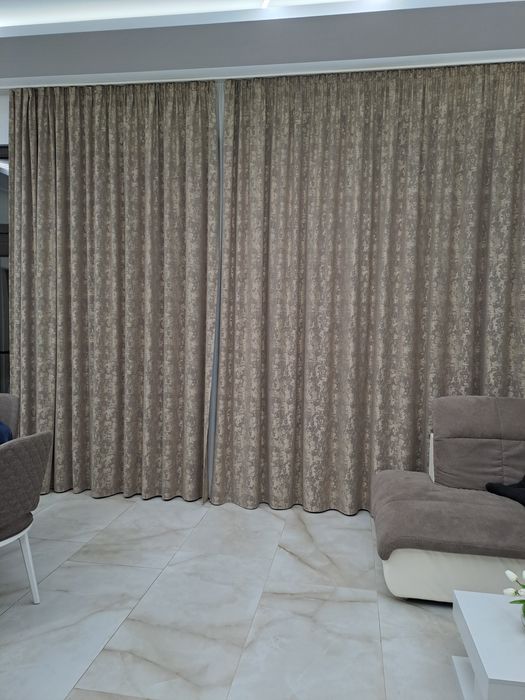 Завеси, пердета, кафяви