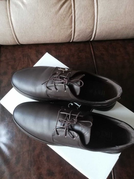 Кожени обувки елегантни