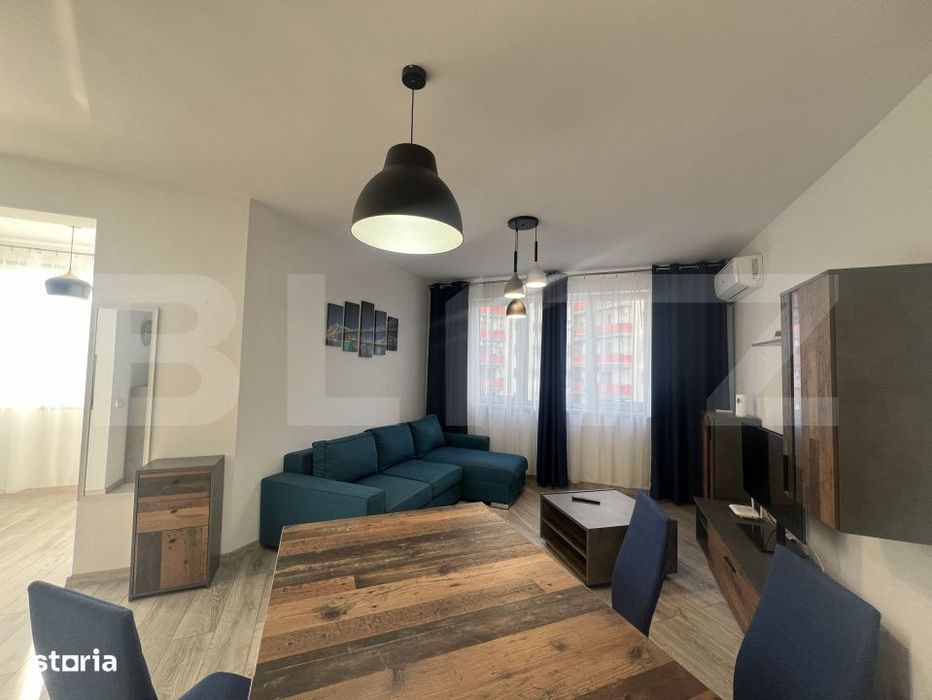 Apartament 2 camere, 60 mp, zona Vivo