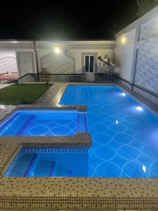 Oq tosh dacha oilaviy halol pokiza basen sauna tenis mangal wi fi