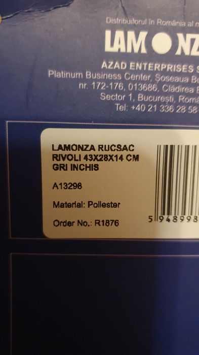 Rucsac gri Lamonza