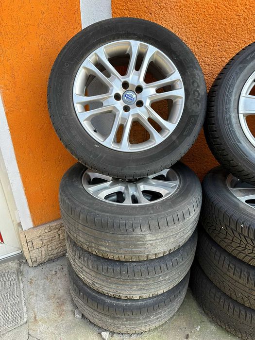 Set jante R18 5x108 originale Volvo cu 235/60R18 103V Cash sau Rate