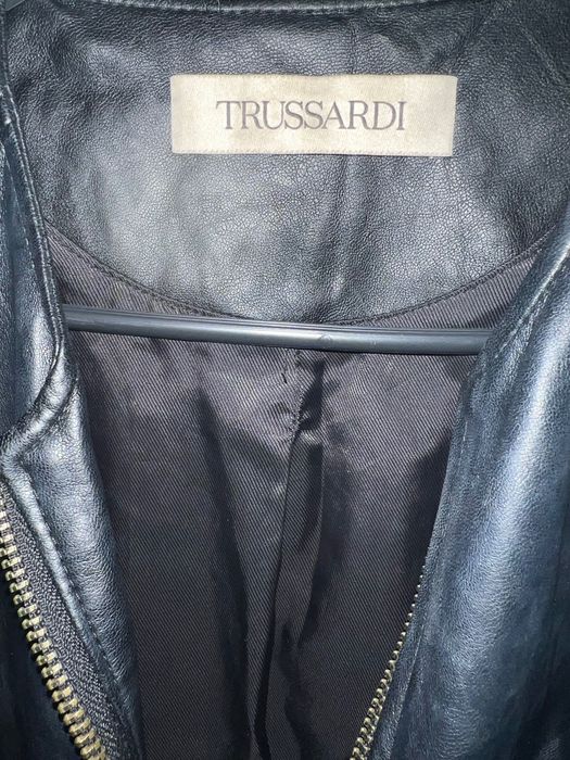 Дамско кожено яке Trussardi