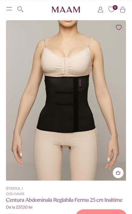 Burtiera (centura abdominala) Maam