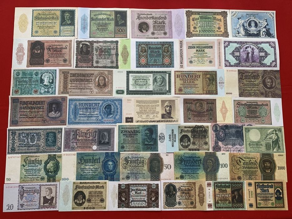 Коллекция Рейхсбанкнот Германии 110 Бонн
