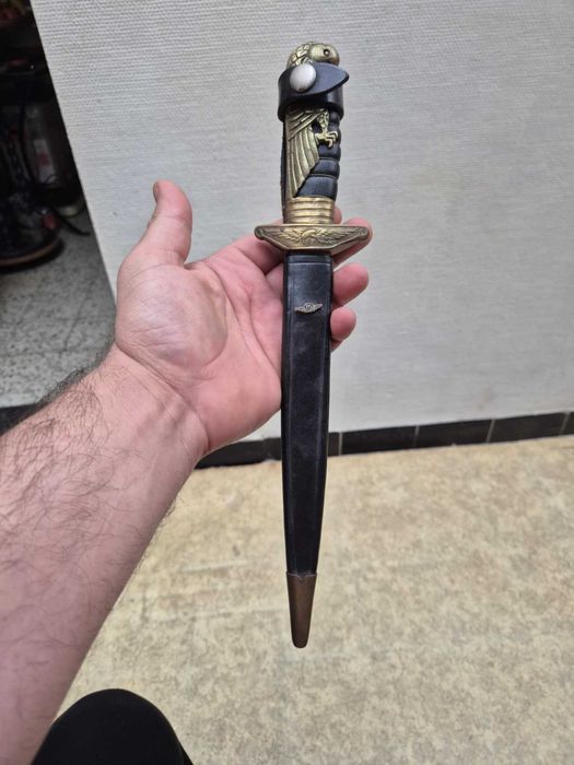 Pumnal vintage de ofiter de aviatie chinez WWII