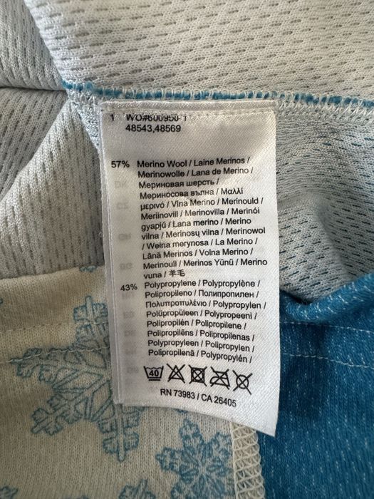 Детско термо бельо, блуза, клин 12-13 год, Hеlly Hansen мерино, Wedze