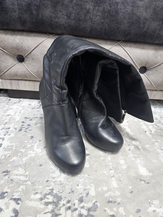 Туфли новые и сапоги б/у