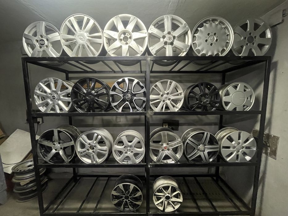 Большой выбор  железных и легкосплавных дисков все в наличии