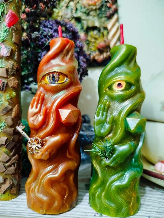 Программные свечи (ручной работы)