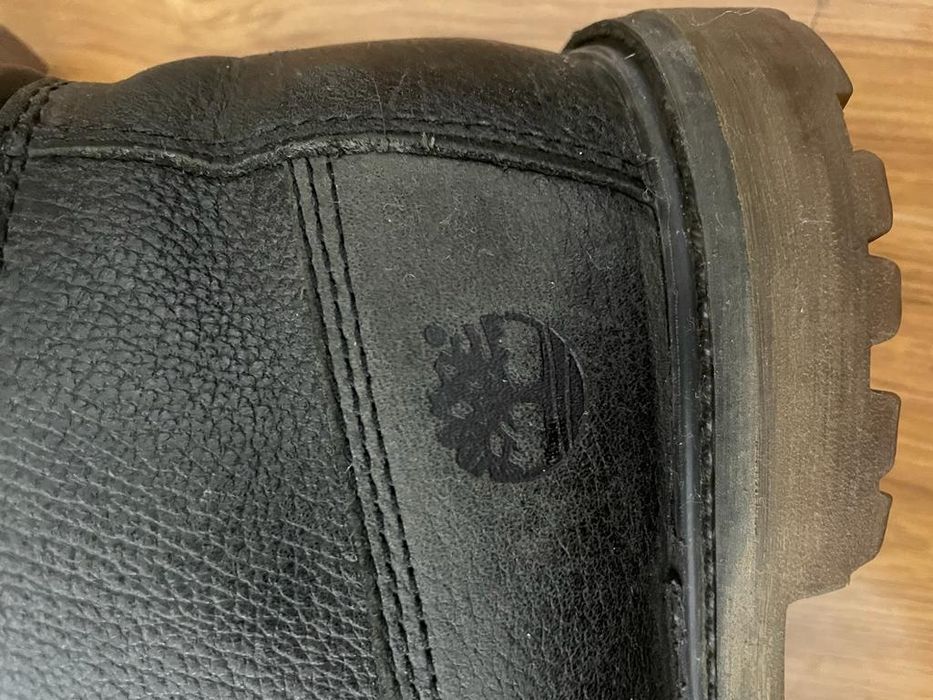 Ghete timberland nellie piele negre argintii