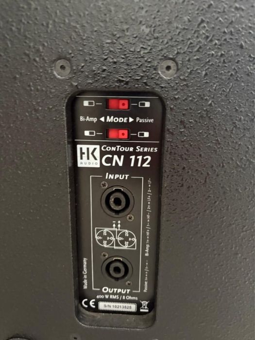 Hk contur cn 112 ( fbt hi maxx, dynacord, ipx,tgx, lab gruppen)