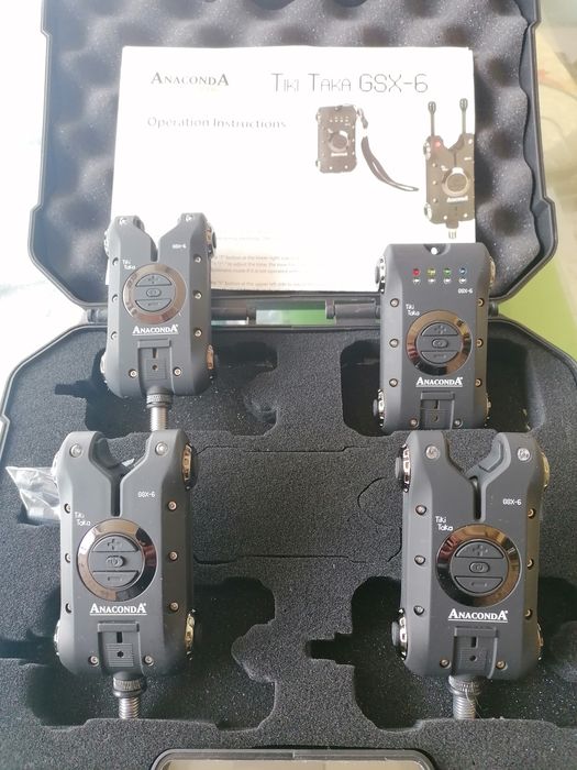 Avertizori Anaconda  Tiki Taka GSX - 6 set 3+ 1 multicolor