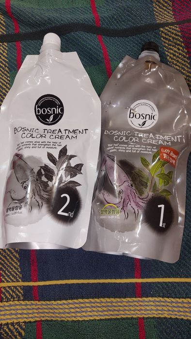 краска для волос корейская, б у