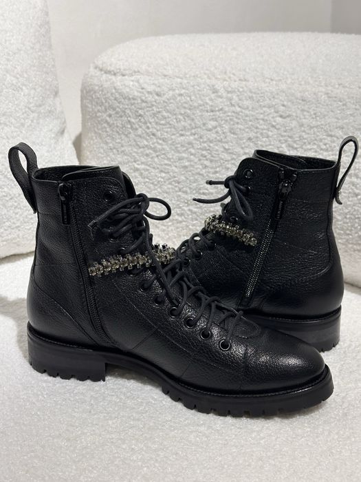Кожаные ботинки Jimmy Choo