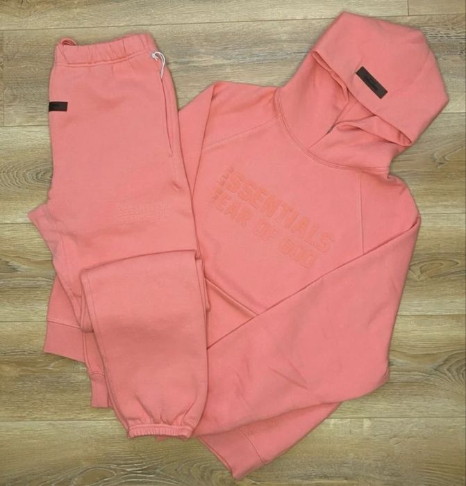 Essentials Tracksuit – Coral | Premium Streetwear Set