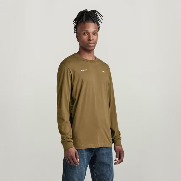 Оригинална блуза G-Star Raw Logo Tape S нова мъжка фланела