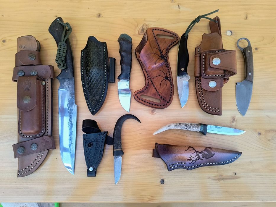 Cuțite și teci hand made