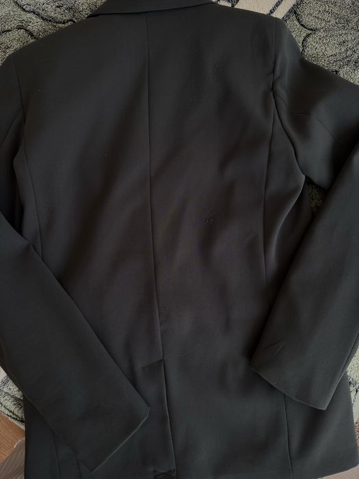 Сиво oversize сако Pull & Bear