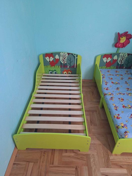 Детски легла с матраци, два броя, 70/140см