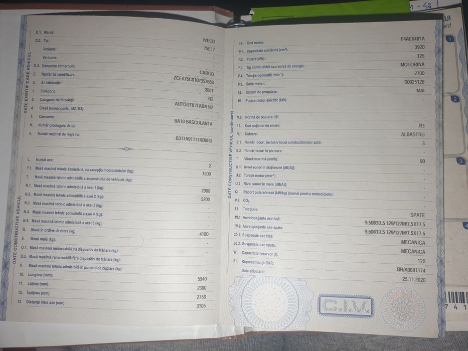 Motor Iveco Tector Eurocargo