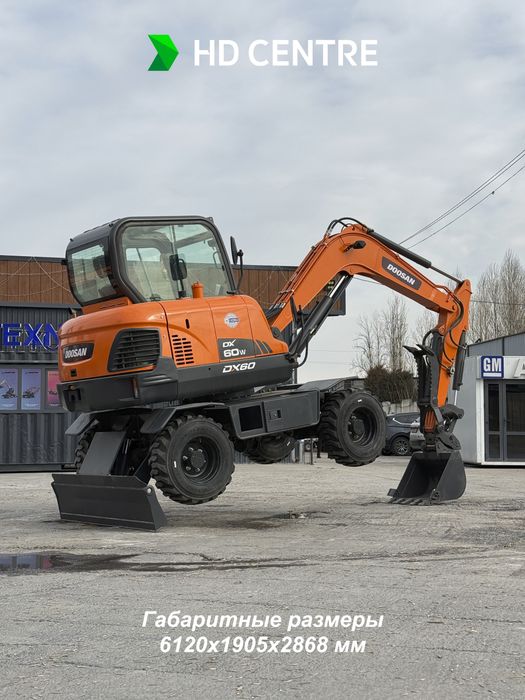 Koreya ekskavatori DOOSAN DX60W