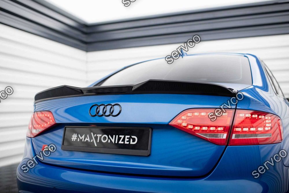 Eleron spoiler cap Audi S4 Sedan B8 2009-2011 v11 - Maxton Design