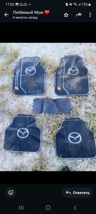 Продам авто коврики Mazda оргинальные