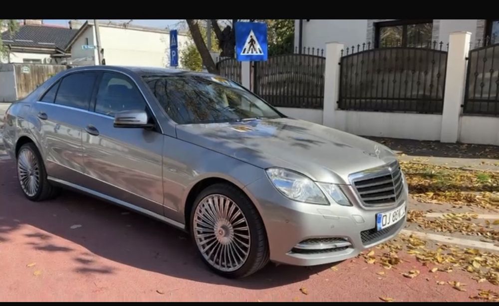 jante mercedes r19 cu anvelope de vara in stare foarte buna
