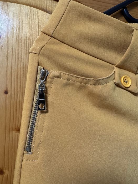 Fi‘more дамски жълт класически панталон