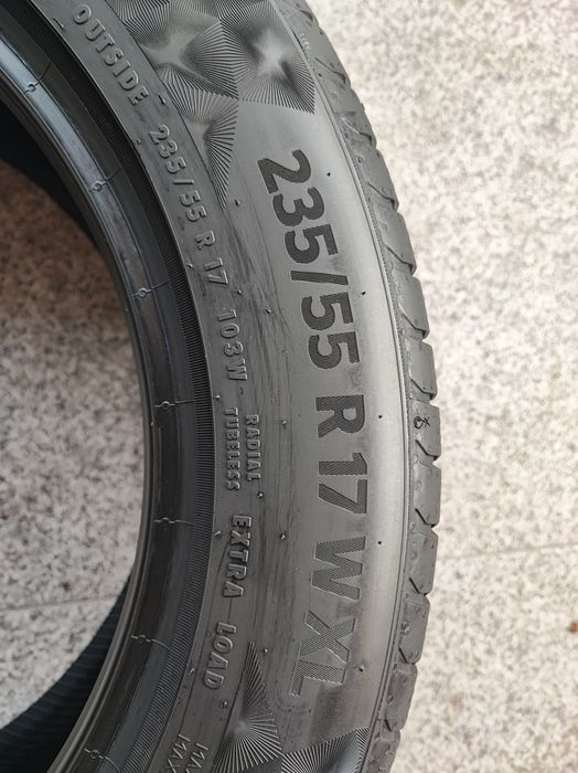 Vînd sau schimb cauciucuri noi set 4 buc vară și una buc iarnă