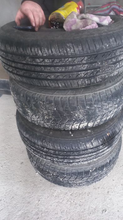 Покрышка с дисками на 14