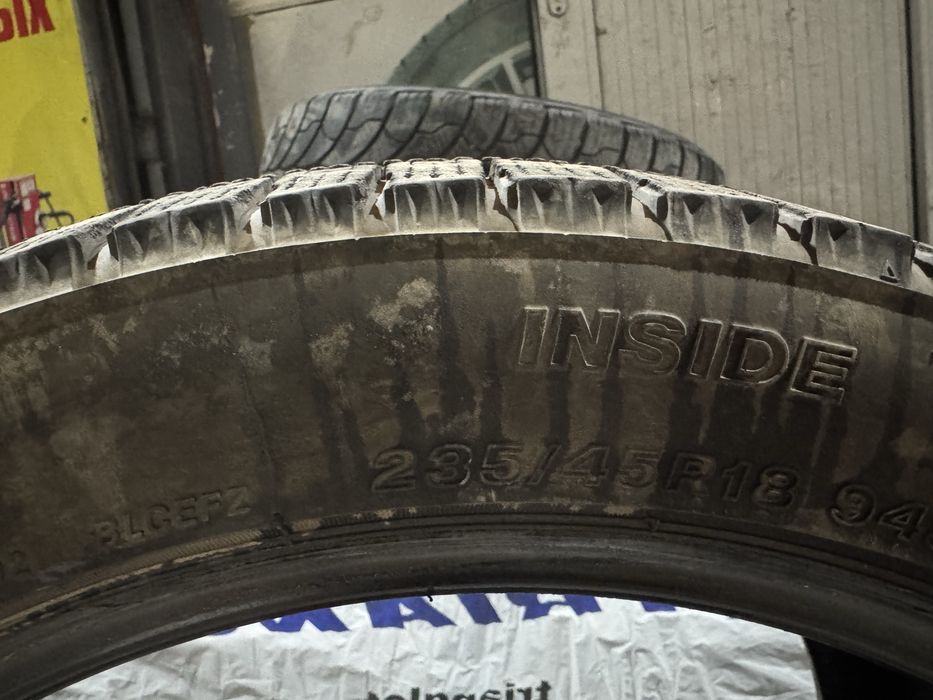 Шина зимный bridgestone