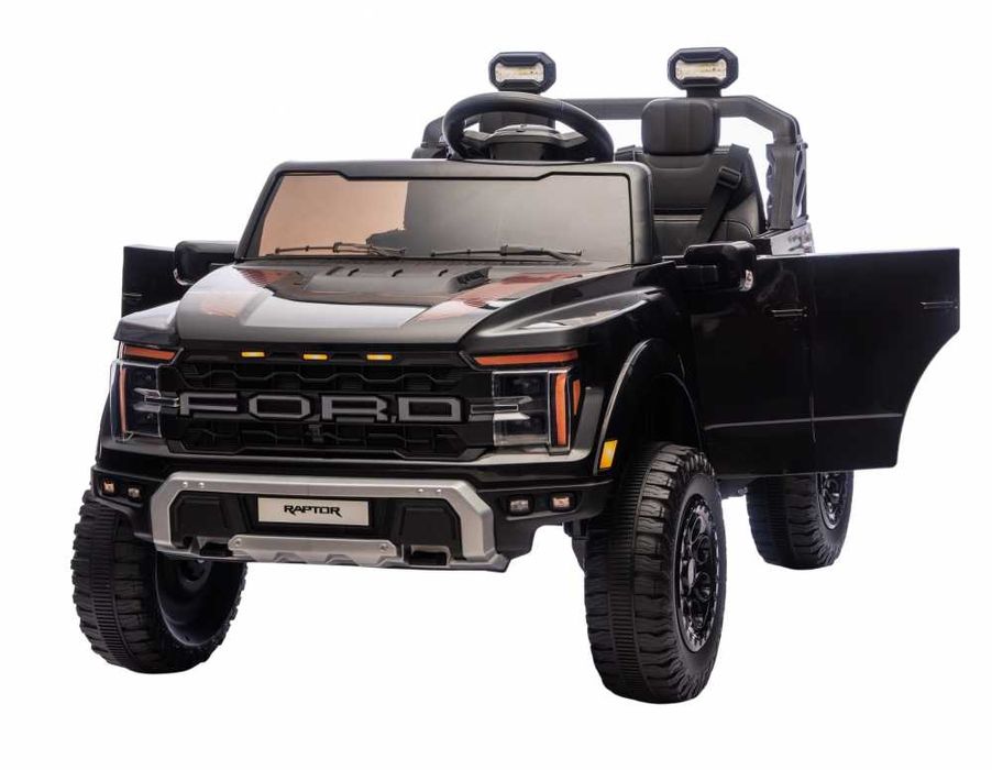 Masinuta electrica 2 copii Ford Raptor F-150 Black 24V cu telecomanda