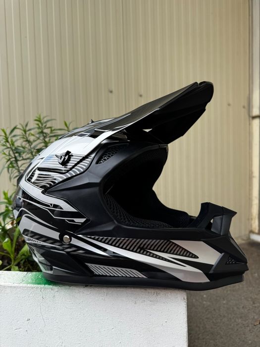 Cască Moto Cross / Enduro / ATV – Nouă – Design Sport negru