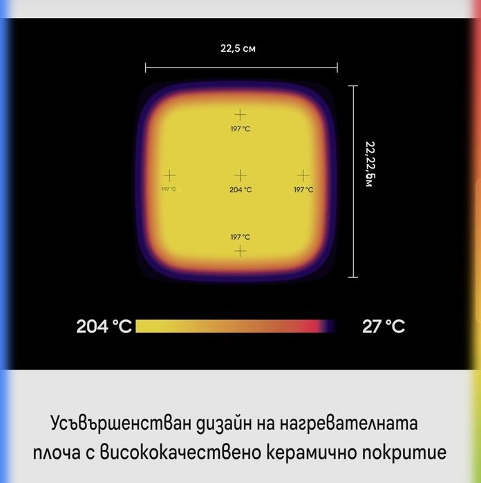 Cricut EasyPress 3.Термопреса за тениски и други, до 205градуса,1300W