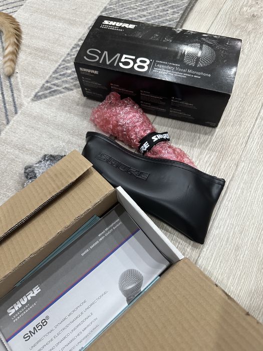 Shure sm 58 в наличии 2 штуки
