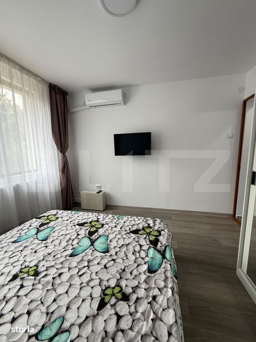 Apartament de inchiriat, 50 mp, 2 camere, mobilat, zona Tiglina 2