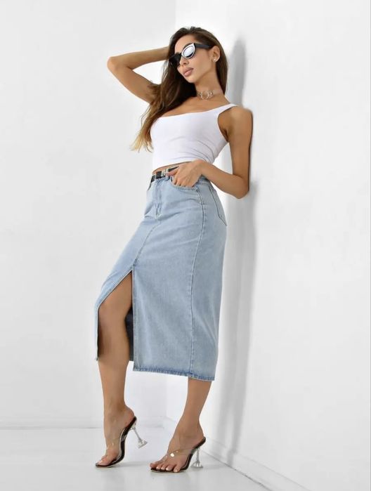 Юбка джинсовая новая